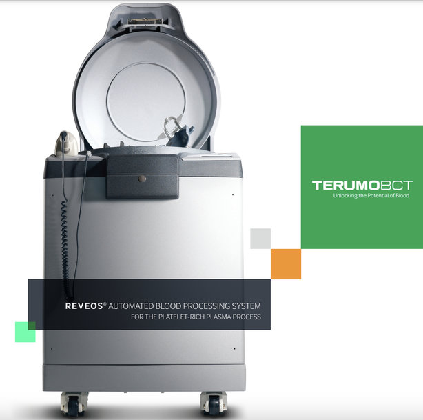TERUMO BCT KICKS OFF U.S. LAUNCH OF REVEOS AUTOMATED BLOOD PROCESSING SYSTEM